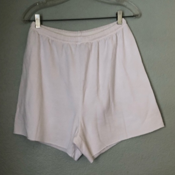 Offline Pants - Offline White Crop Shorts Medium Run Larger